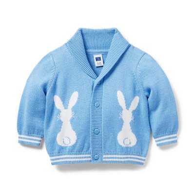 Baby Bunny Shawl Collar Cardigan - Janie And Jack