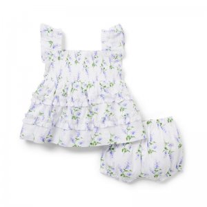 The Emily Floral Smocked Baby Set - Janie And Jack