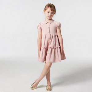 Corduroy Puff Sleeve Shirt Dress - Janie And Jack