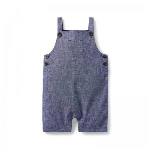 Baby Linen-Cotton Overall - Janie And Jack