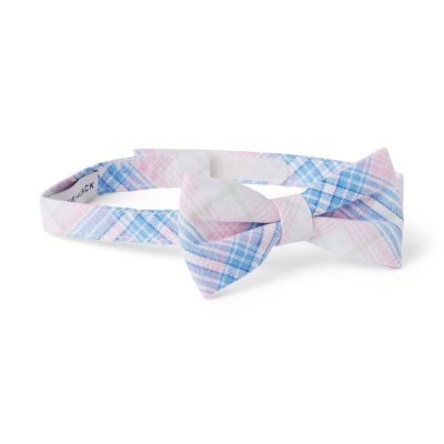 Plaid Linen-Cotton Bowtie - Janie And Jack