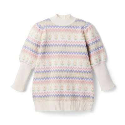 Fair Isle Sweater Dress - Janie And Jack