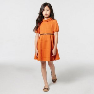 Quilted Puff Sleeve Jacquard Dress - Janie And Jack