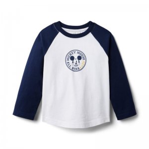 Disney Mickey Mouse Raglan Baseball Tee - Janie And Jack