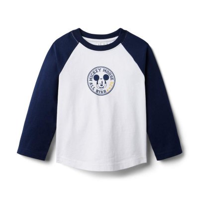 Disney Mickey Mouse Raglan Baseball Tee - Janie And Jack