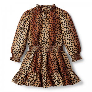 Leopard Smocked Ruffle Dress - Janie And Jack