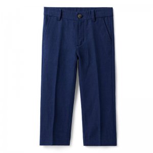 Linen-Cotton Suit Pant - Janie And Jack