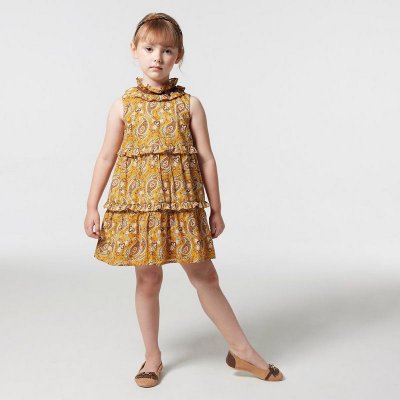 Paisley Ruffle Tiered Dress - Janie And Jack