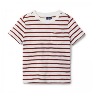 Striped Slub Pocket Tee - Janie And Jack