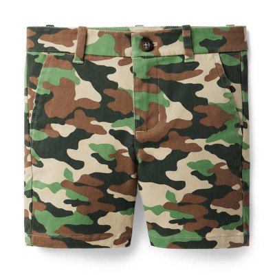 Camo Stretch Twill Short - Janie And Jack