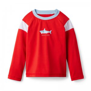 Shark Recycled Rash Guard - Janie And Jack