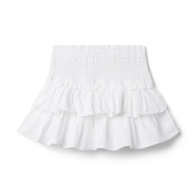 The Hailey Smocked Seersucker Skirt - Janie And Jack