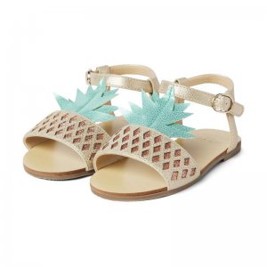 Metallic Pineapple Sandal - Janie And Jack