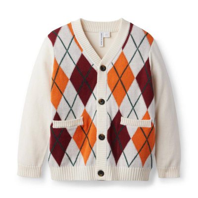 Argyle Cardigan - Janie And Jack