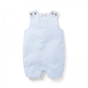 Baby Striped Seersucker Romper - Janie And Jack