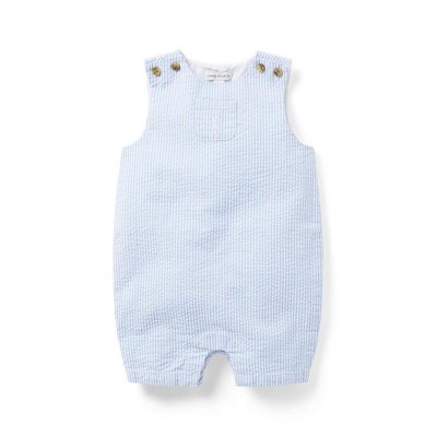 Baby Striped Seersucker Romper - Janie And Jack