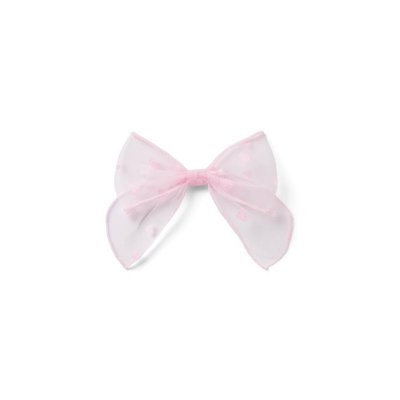 Glitter Heart Bow Barrette - Janie And Jack