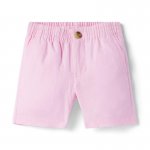 Linen-Cotton Pull-On Short - Janie And Jack