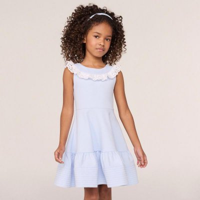 Eyelet Ruffle Ponte Dress - Janie And Jack