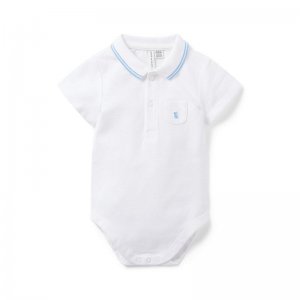 Baby Bunny Pique Polo Bodysuit - Janie And Jack