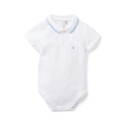 Baby Bunny Pique Polo Bodysuit - Janie And Jack