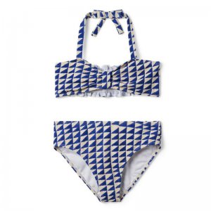 Tile Print Halter Textured 2-Piece Swimsuit - Janie And Jack