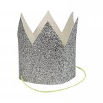 Meri Meri Silver Glitter Party Crown Set - Janie And Jack