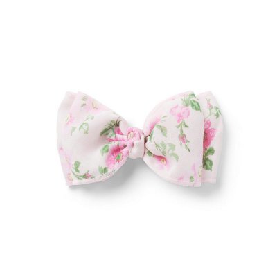 Floral Chiffon Bow Barrette - Janie And Jack