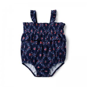 Baby Floral Recycled Smocked Swimsuit - Janie And Jack