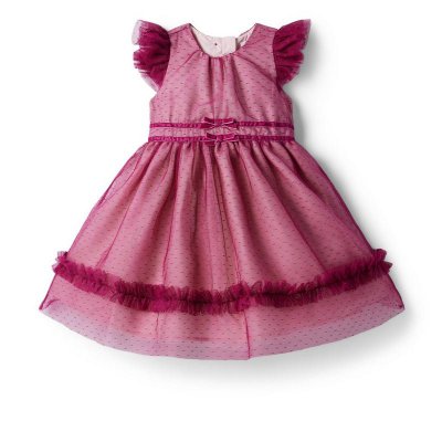 Ruffle Dot Tulle Dress- Janie And Jack