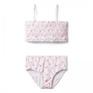 Flamingo Smocked Recycled 2-Piece Swimsuit - Janie And Jack