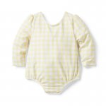 Baby Gingham Recycled Rash Guard Swimsuit - Janie And Jack