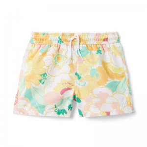 Floral Recycled Swim Trunk - Janie And Jack