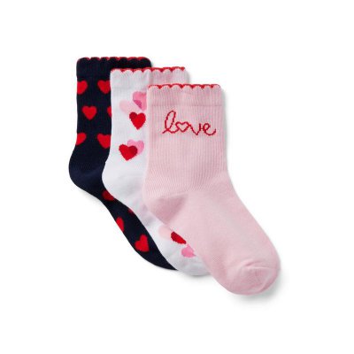 Heart Sock 3-Pack - Janie And Jack