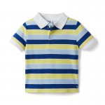 Striped Pique Polo - Janie And Jack