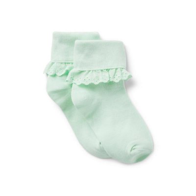 Eyelet Ruffle Sock - Janie And Jack