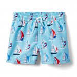 Sailboat Recycled Swim Trunk - Janie And Jack