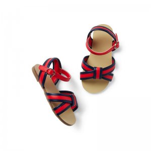 Striped Cross-Strap Sandal - Janie And Jack