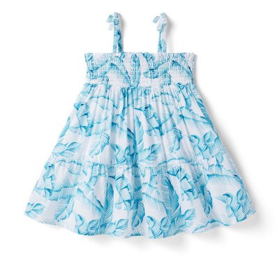 The Leilani Palm Smocked Sundress - Janie And Jack