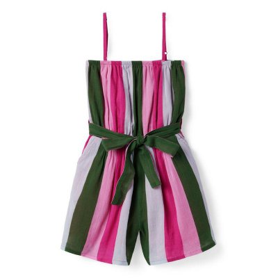 Striped Gauze Romper - Janie And Jack