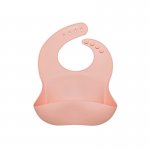 Loulou Lollipop Pink Quartz Silicone Bib - Janie And Jack