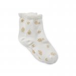 Glitter Floral Sock - Janie And Jack