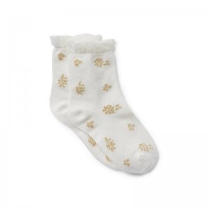 Glitter Floral Sock - Janie And Jack