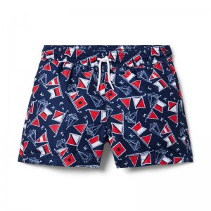 Nautical Recycled Swim Trunk - Janie And Jack