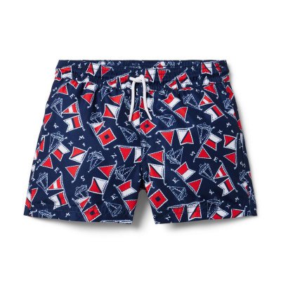 Nautical Recycled Swim Trunk - Janie And Jack