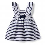 Striped Ruffle Ponte Dress - Janie And Jack