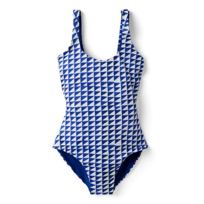 Dawne Florine Women's Reversible Tile Print Swimsuit - Janie And Jack