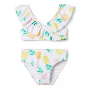 Pineapple Ruffle Recycled 2-Piece Swimsuit - Janie And Jack