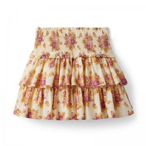 The Hailey Floral Smocked Skirt - Janie And Jack