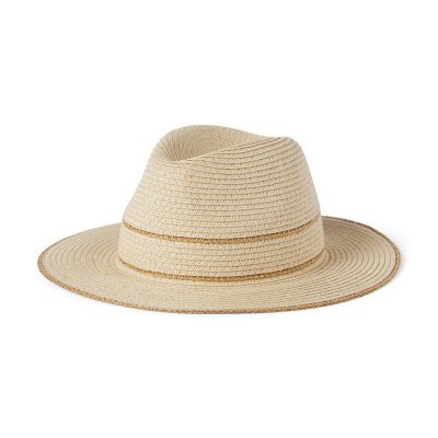 Metallic Stripe Straw Hat - Janie And Jack